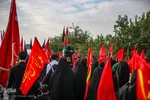 مراسم راه‍یمایی جاماندگان اربعین در شیراز