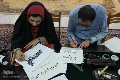«مشق قدر» هنرمندان استان فارس در شب قدر‎‎