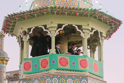 میلاد امام علی(ع) در حرم کریمه اهل‌بیت (س)