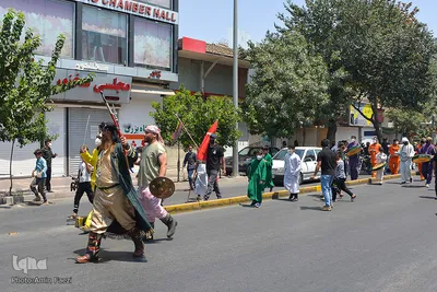 کاروان نمادین اسرای کربلا در شیراز‎‎