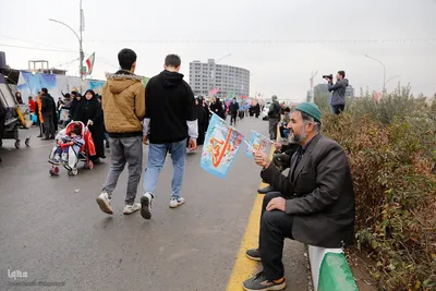 مسیر پیاده روی منتهی به مسجد جمکران