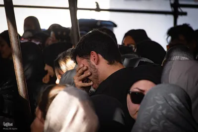 مراسم چهلم شهدای حوادث دی‌ماه در گلستان شهدای اصفهان