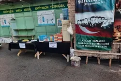 Bakıda küçələrdə Aşura ehsanı verdilər - Foto