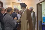 عیادت امام جمعه کرج و استاندار البرز از مجروحان حمله رژیم صهیونیستی