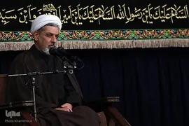 آخرین شب عزاداری حضرت اباعبدالله الحسین (ع) با حضور رهبر انقلاب اسلامی در حسینیه امام خمینی (ره)