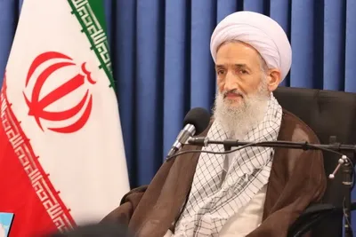 آیت‌الله محمدباقر محمدی لائینی در دیدار اعضای ستاد بزرگداشت هفته دفاع مقدس و جمعی از پیشکسوتان جهاد و مقاومت