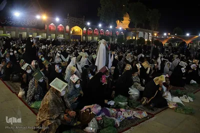 قرار بندگی؛ احیای شب ۲۳ رمضان درحرم مطهر حضرت احمدبن موسی، شاهچراغ