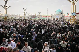 مراسم دعای عرفه در حرم مطهر رضوی
مراسم پر فیض