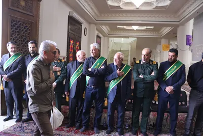 مراسم چهلمین روز شهادت شهید سردارسرلشکر مجید خادمی در حرم شاهچراغ(ع)