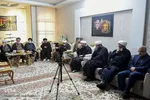 دیدارجمعی از مسئولین استانی با خانواده سردار شهید حاج عبدالله اسکندری‎‎