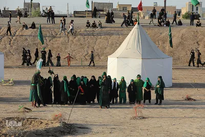 مراسم تعزیه در نوش‌آباد