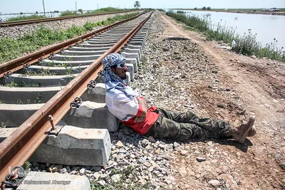  در پی وقوع سیلاب در استان خوزستان، روستاهای بخش بامدژ دچار سیل شدند. 