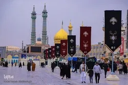 خاتون جنت کی شہادت کے غم میں قم سوگوار