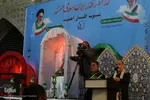 مراسم بزرگداشت شهدای مدافع امنیت فارس در حرم سیدعلاءالدین حسین(ع)شیراز
