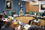 نشست خبری سردار زارع کمالی فرمانده سپاه الغدیر استان یزد‎‎