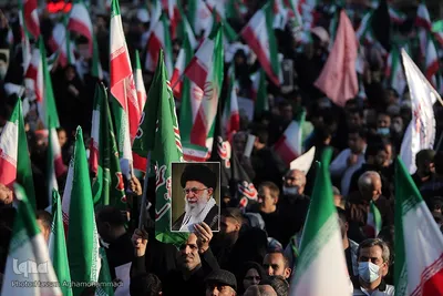 اجتماع بزرگ «امت رسول الله (ص)» مردم شهیدپرور تهران در میدان انقلاب