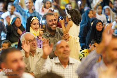 حرم مطهر شاهچراغ(ع) غرق شادی میلاد پیامبر مهربانی‌ها‎