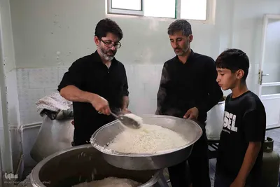 برگزاری مراسم سنتی عزاداری اربعین حسین در روستای خونیق شهرستان اهر