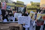 تجمع مردم سمنان در محکومیت جنایت اسرائیل در غزه‎