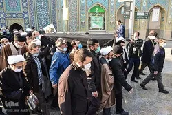 Şah Əbdüləzim (ə) hərəmində Ayətullah Misbah Yəzdi (r.ə) ilə vida mərasimi keçirilib