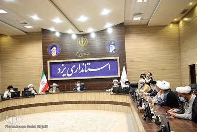 دیدارفاطمی استاندار با جمعی از روحانیون استان یزد‎‎