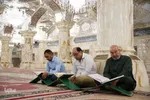 جزءخوانی قرآن در آستان علوی
