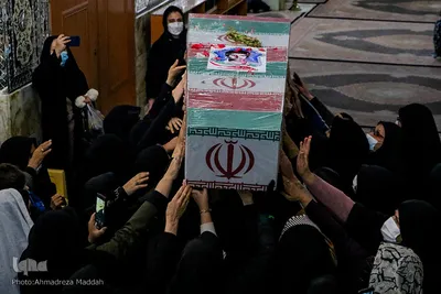 پیکر مطهر شهید حبیب الله حقیقی مهمان آستان مقدس سید علاءالدین حسین(ع)‎‎