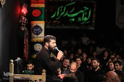 عزاداری شب دوم در هیئت لواء حیدر کرار(ع) کرج