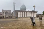 باران اردیبهشت در حرم شاهچراغ(ع)