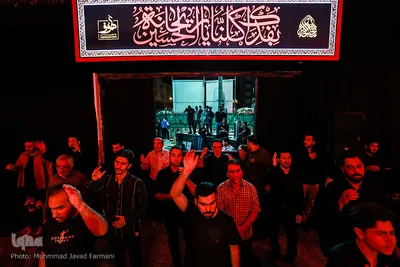 مراسم عزاداری شب شهادت امام جعفر صادق(ع)
