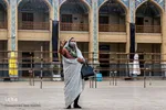 آیین تعویض پرچم گنبد آستان حضرت شاهچراغ (ع)‎‎