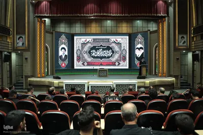 آئین بدرقه خادمان موکب امامزادگان قم مستقر در شهر مقدس سامرا
