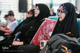 آئین بدرقه اولین کاروان حج تمتع ۱۳۹۸