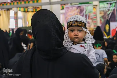 همایش شیرخوارگان حسینی در دامغان‎