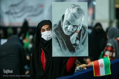 بزرگداشت شهادت سردار سلیمانی در مصلی تهران