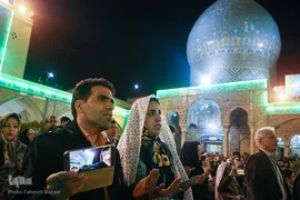 مراسم تحویل سال در حرم حضرت عبدالعظیم حسنی(ع)

