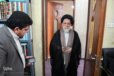 دیدار معاون قرآن وزیر ارشاد با آیت‌الله شفیعی