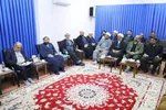 جلسه قرارگاه راهبری مساجد استان که با حضور حجت‌الاسلام‌ والمسلمین حاج‌علی‌اکبری