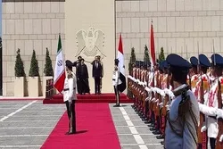 Le président iranien arrive en Syrie