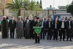 آیین تعویض پرچم آستان مقدس حضرت سیدعلاءالدین حسین(ع)‎‎