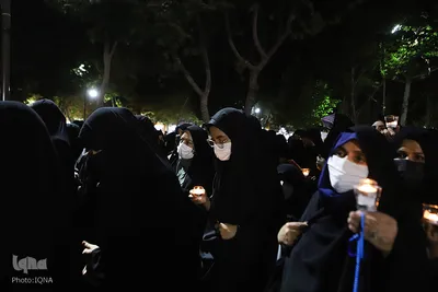 کاروان عزاداری و جاماندگان  پیاده روی شهادت امام رضا