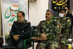 دیدار جمعی از فرماندهان نظامی خراسان جنوبی با حجت‌الاسلام علیرضا عبادی