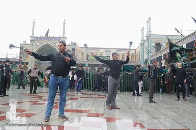 ⁨قم عزادار دخت نبی مکرم اسلام⁩(ص)