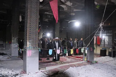 مسجدی که سوخت و نمازی که در آن خاموش نشد