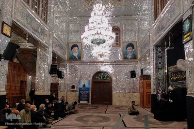 عزاداری شهادت حضرت زهرا(س) در آستان مقدس سیدعلاءالدین حسین(ع) شیراز‎‎