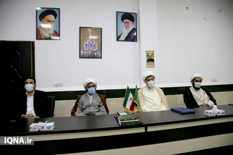 مراسم تودیع و معارفه رئیس اداره تبلیغات اسلامی تنگستان برپا شد