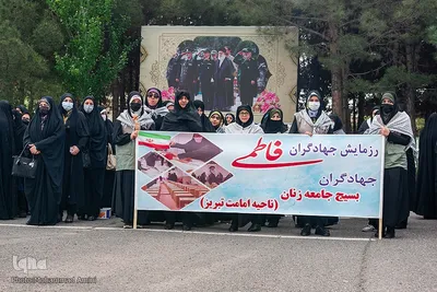 رزمایش جهادگران فاطمی در آذربایجان شرقی‎‎