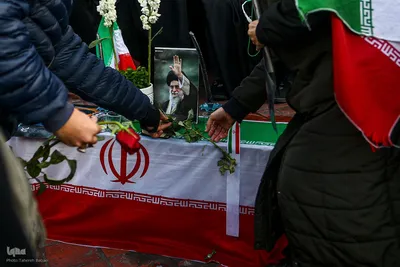 تحویل سال نو در میدان انقلاب تهران