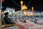 مراسم جشن سالروز ولادت امام هادی(ع) در حرم شاهچراغ(ع)