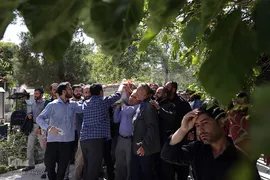 تشییع پیکر شهید مدافع حرم سجاد زبرجدی ئر بهشت زهرا(س)